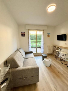Jolie Studio en rez de jardin DEAUVILLE CENTRE et Plage